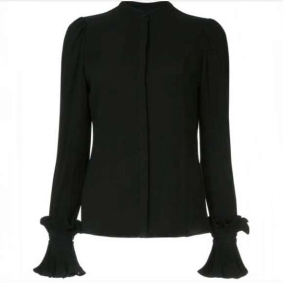 NWT Co Collection PLEATED CUFF SHIRT BLACK
L. - Picture 5 of 11